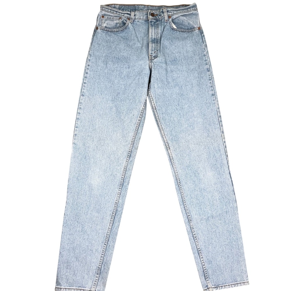 Levi's 550  Jeans Mens 34W 36L Faded Blue Relaxed Fit VTG USA